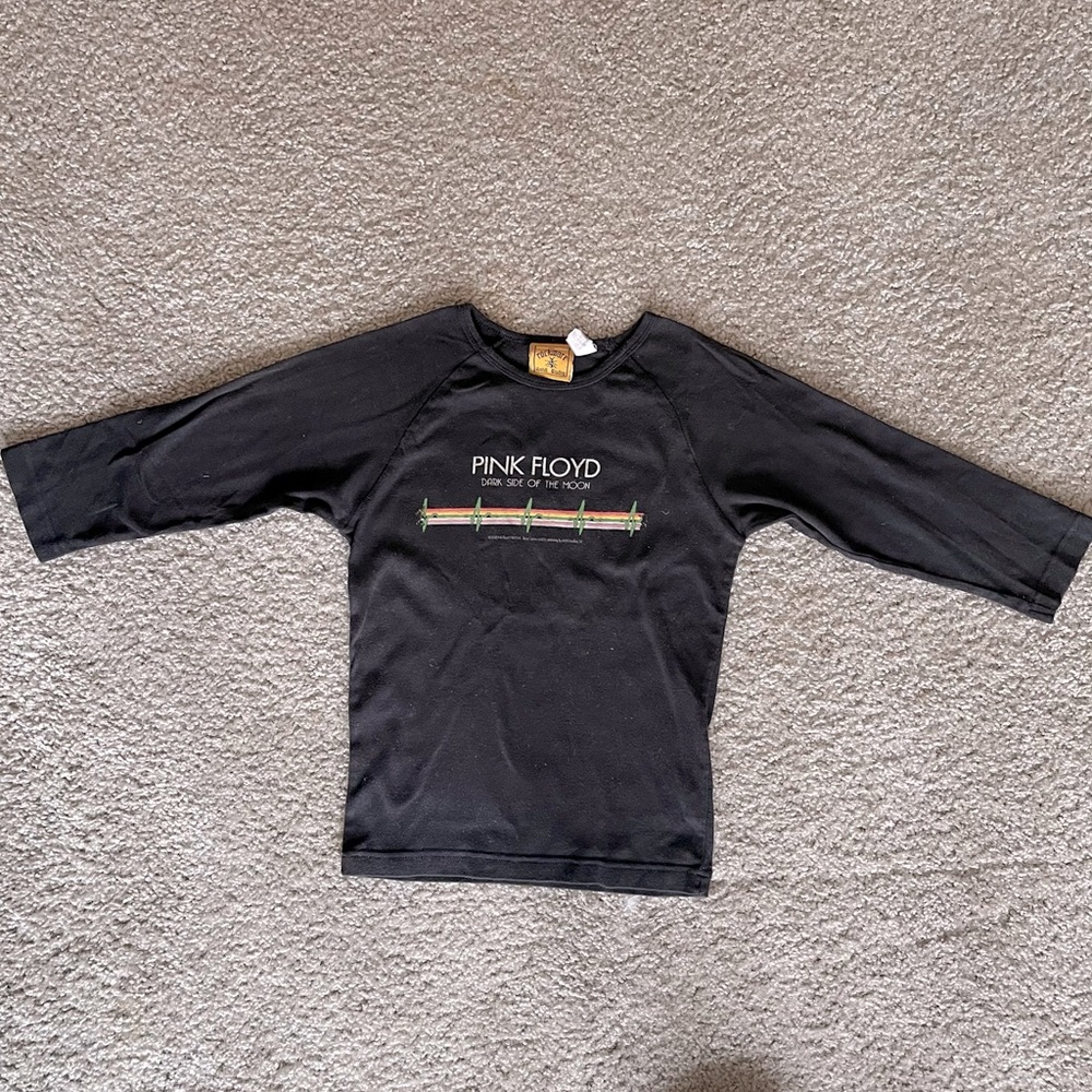 Rockware Anthill Trading 3/4 Sleeve Pink Floyd Tee